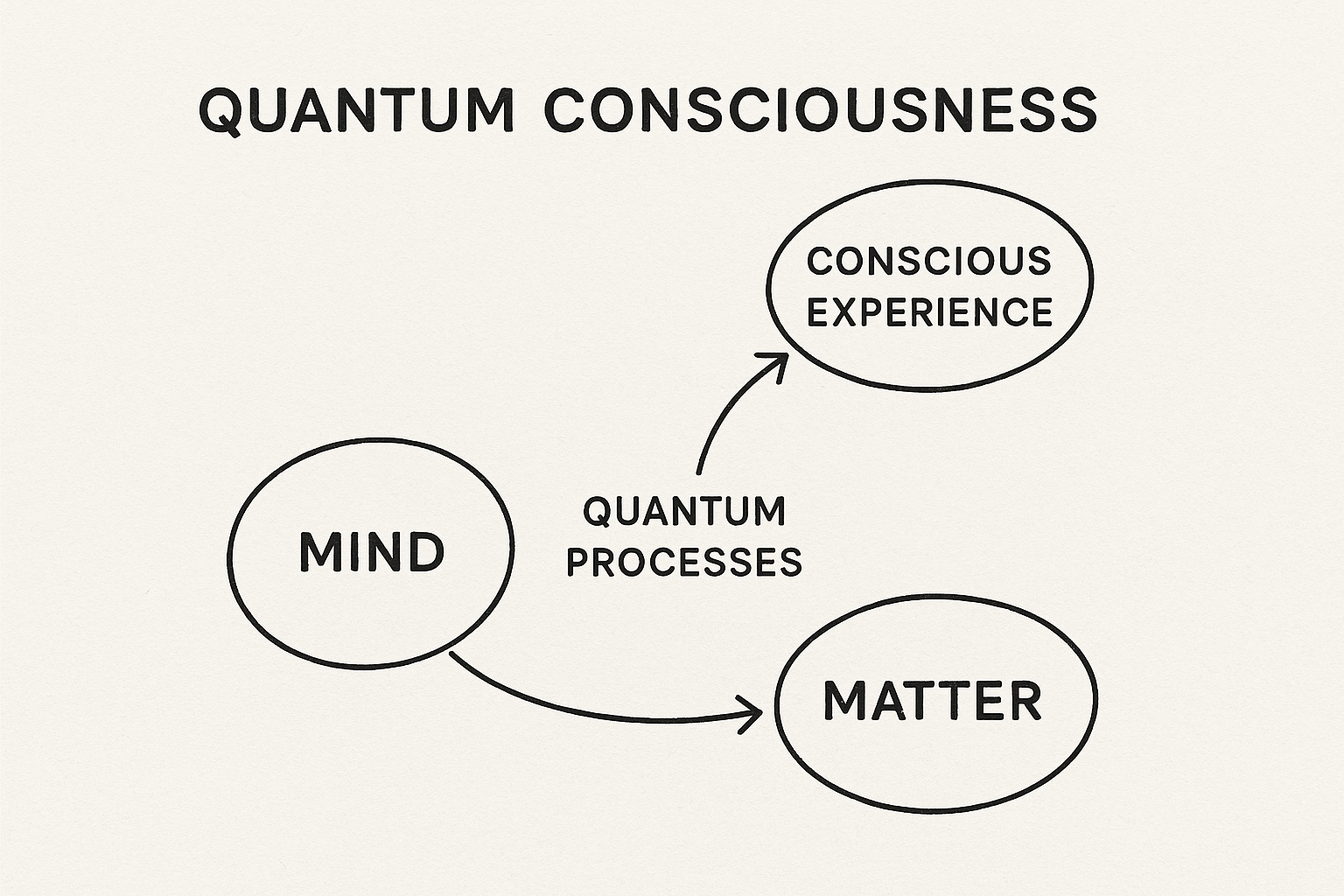 Quantum Consciousness Diagram